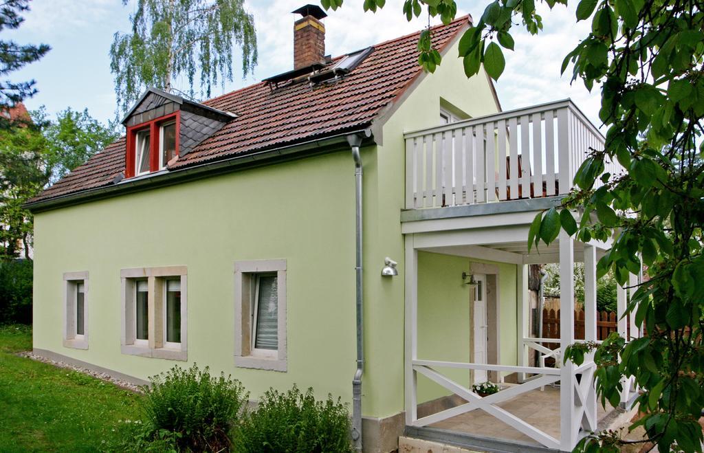 Villa Kleines Haeuschen - Ferien In Cossebaude Dresda Esterno foto